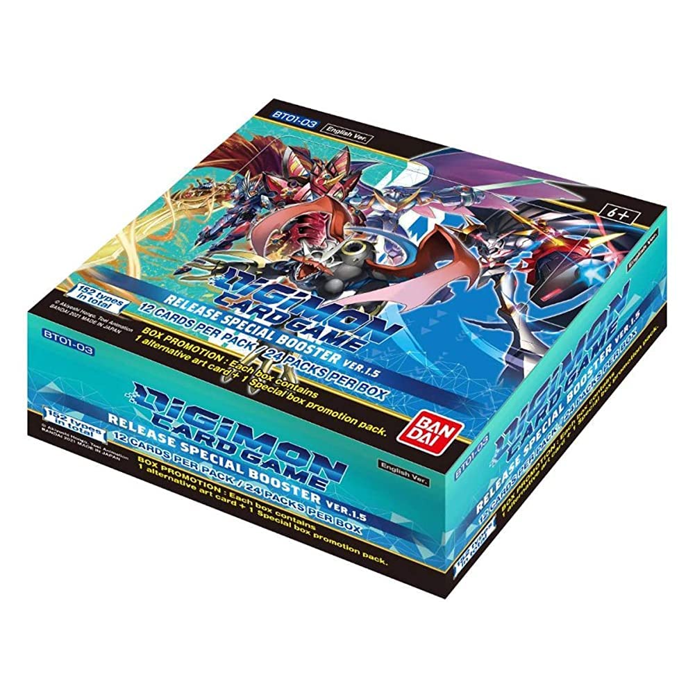 Digimon Card Game: Release Special Booster Ver.1.5 Booster Box - Release Special Booster 1.5 (BT01-03B)