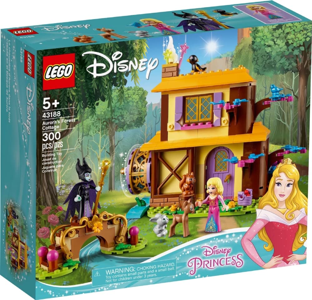LEGO Disney Aurora’s Forest Cottage 43188