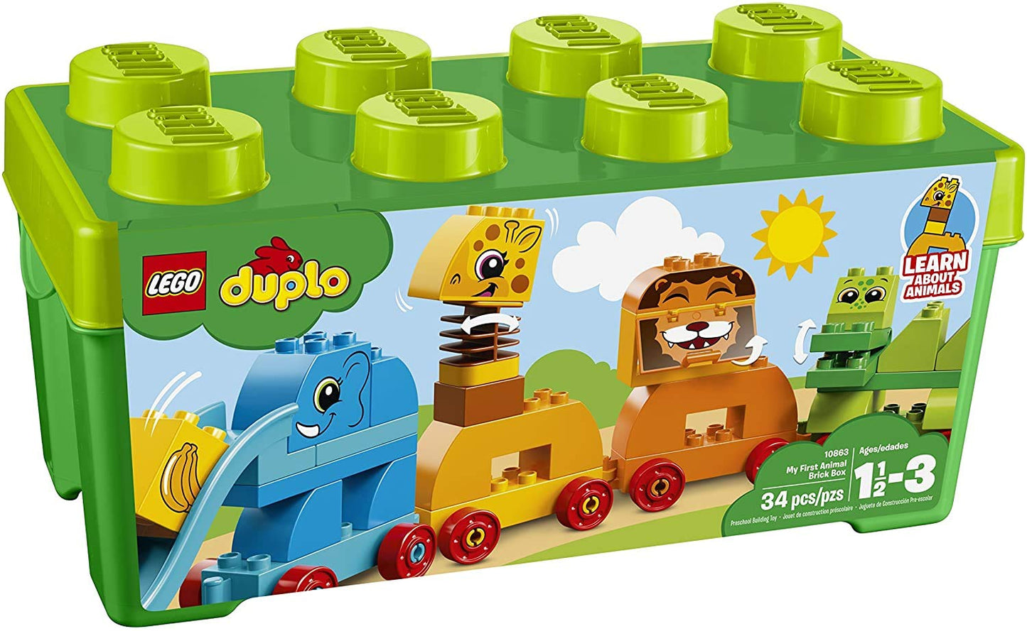 LEGO DUPLO My First Animal Brick Box 10863