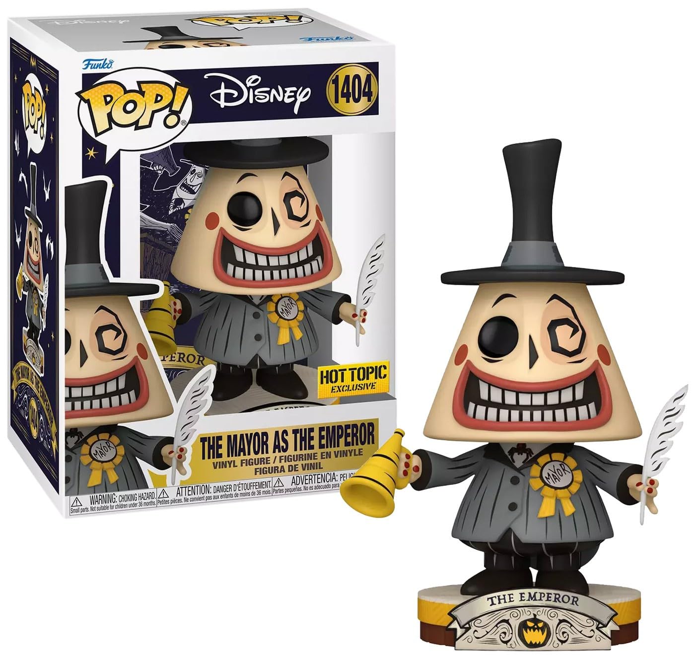 Funko The Nightmare Before Christmas POP! Disney The Mayor as the Emperor Exclusive Vinyl Figure #1404