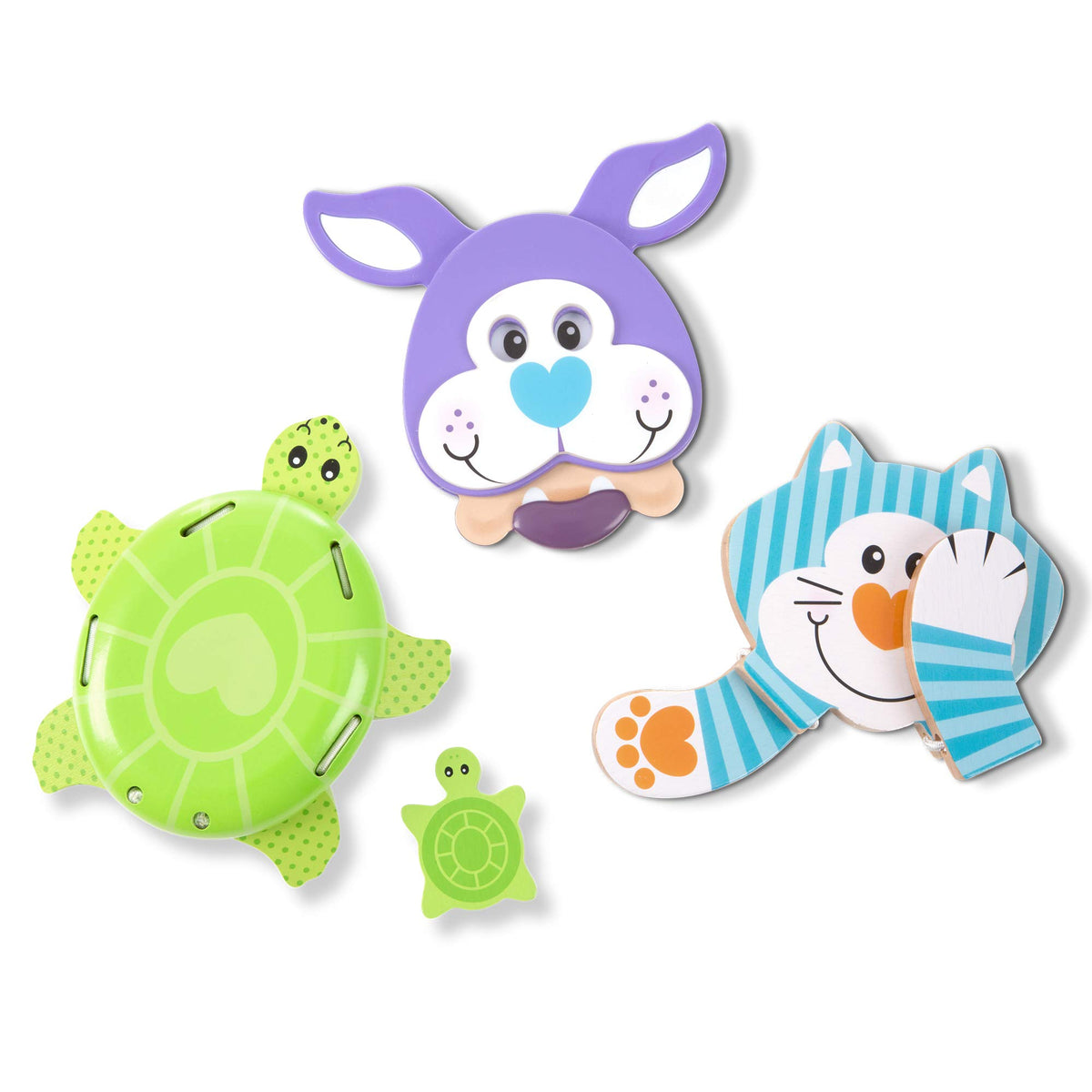 Melissa & Doug First Play Favorite Pets Grasping Toys #3617