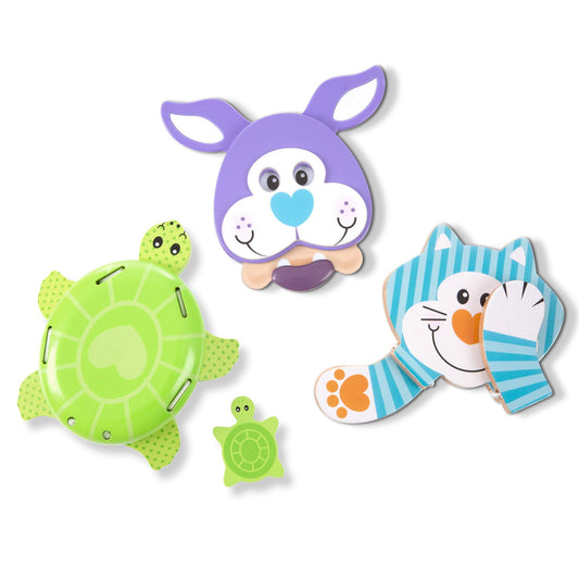 Melissa & Doug First Play Favorite Pets Grasping Toys #3617