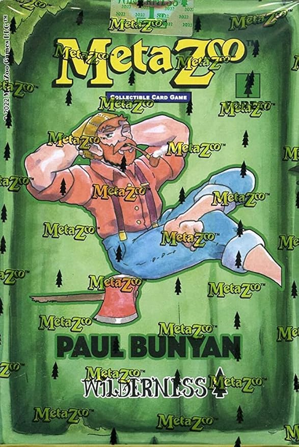 MetaZoo TCG: Wilderness Tribal Theme Deck (1st Edition) - Paul Bunyan