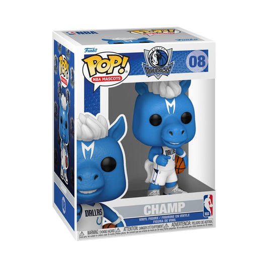 Funko Pop! NBA: Mascots - Dallas Mavericks - Champ