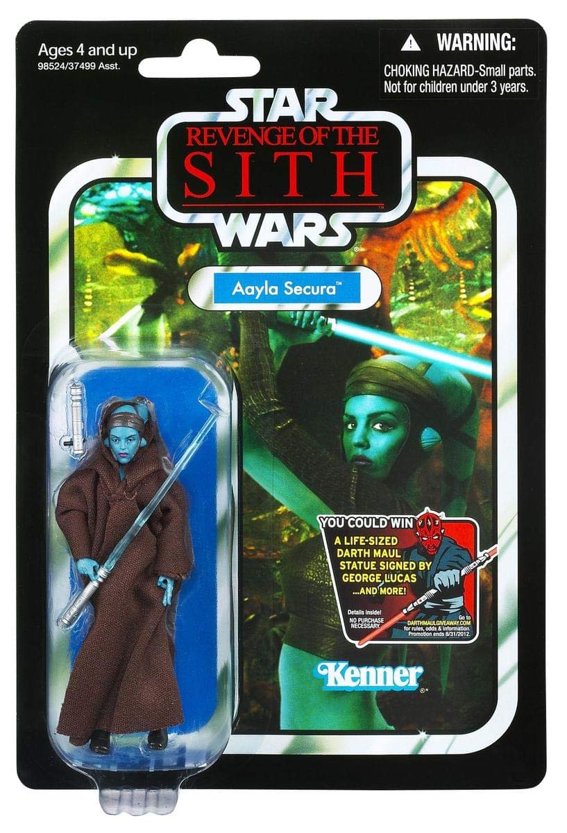 STAR WARS Vintage Figure - VC58 EpIII Aayla Secura