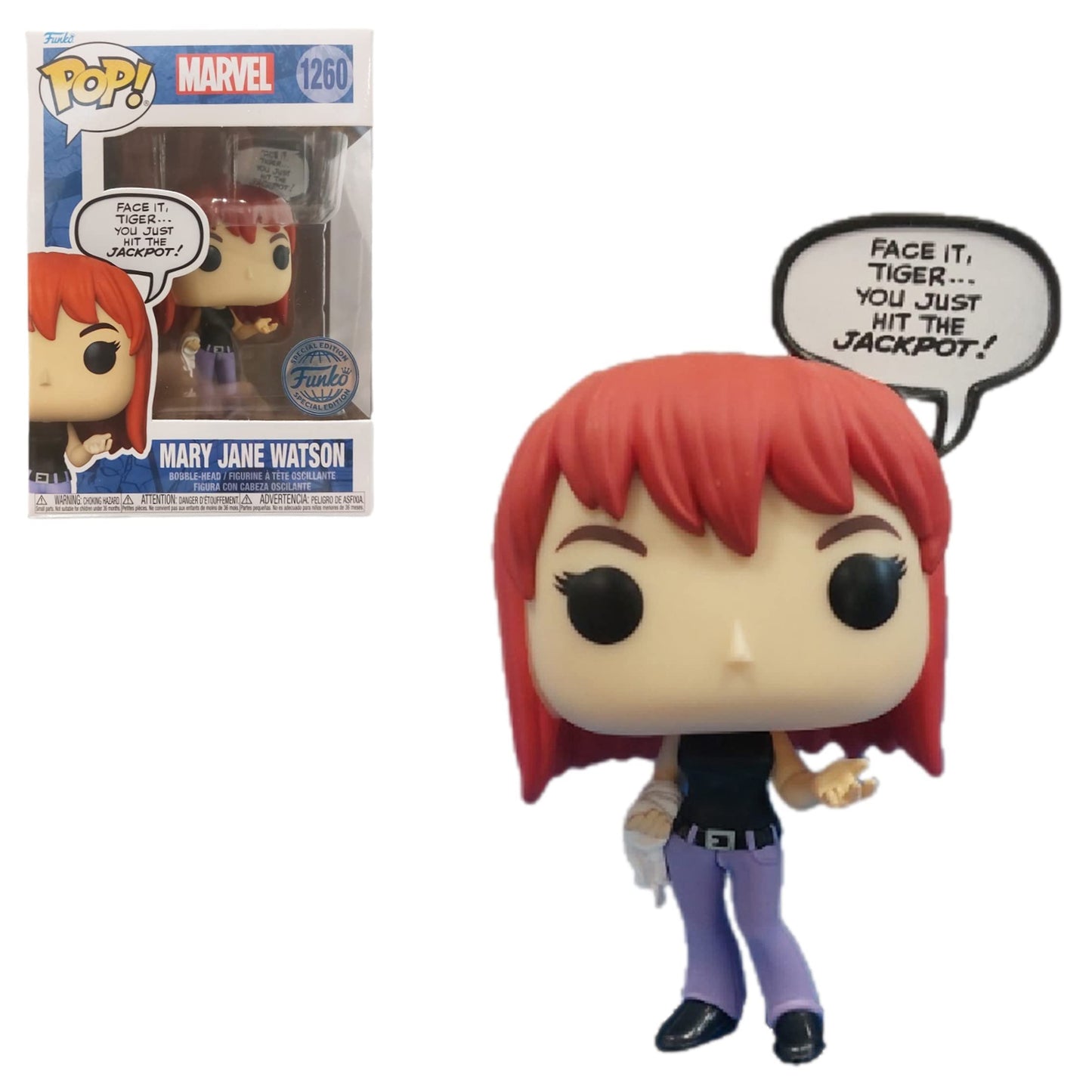 Funko POP! Marvel Spider-Man - Mary Jane Watson EE Exclusive