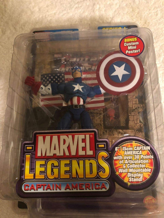 Marvel Legends Series 1 Action Figure Captain America