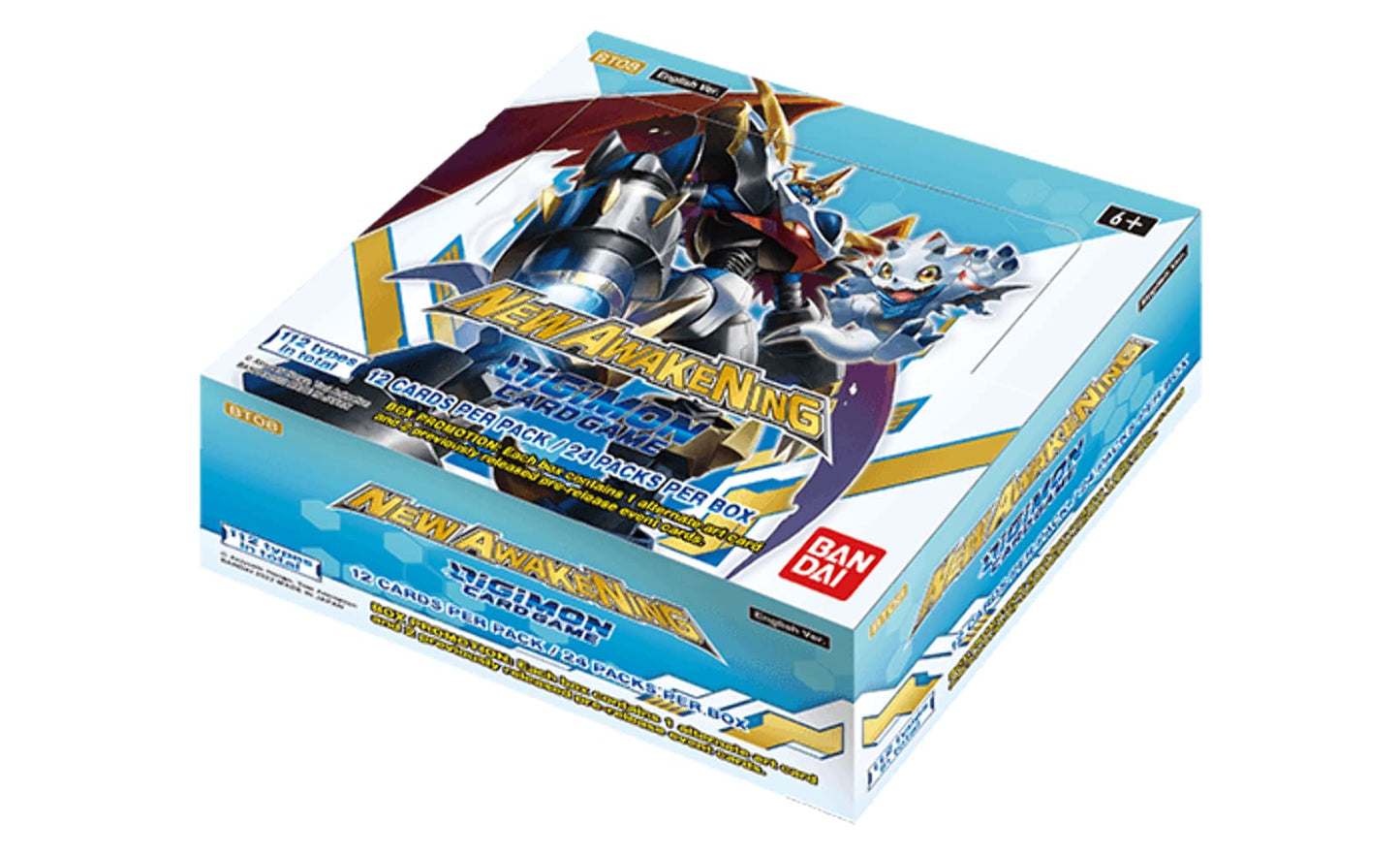 Digimon Card Game: New Awakening Booster Box - New Awakening (BT08)