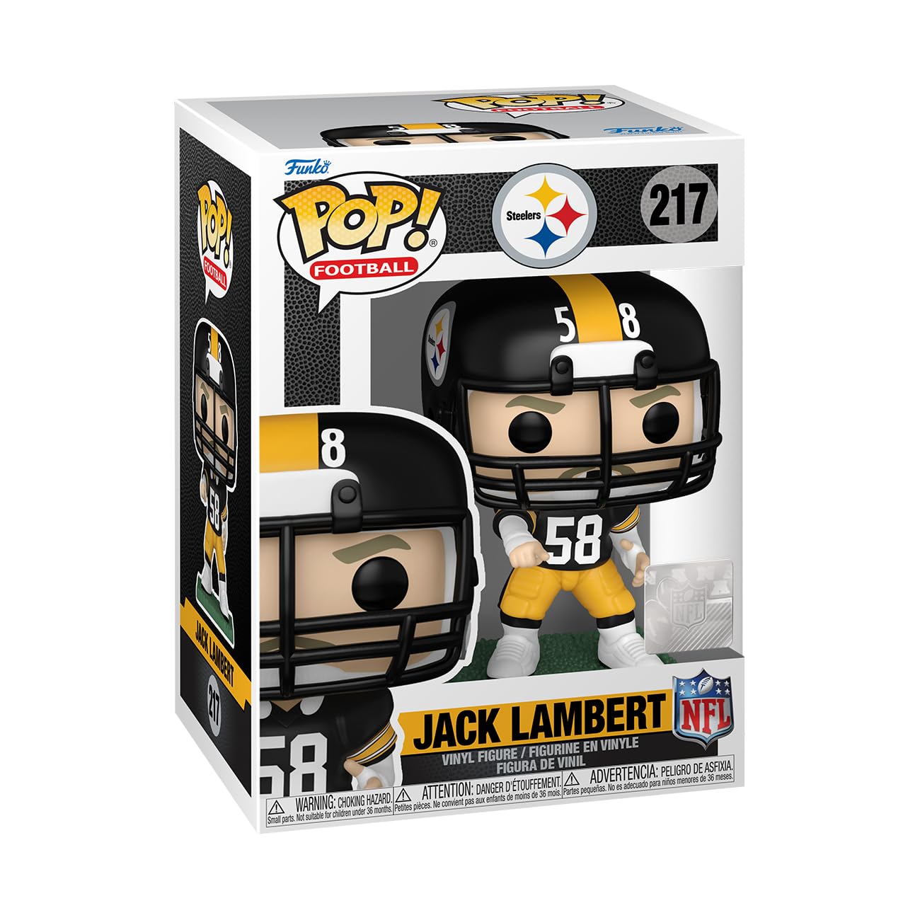 Funko Pop! NFL: Legends - Jack Lambert (Steelers)