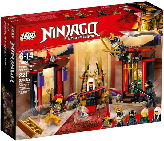 LEGO Ninjago Masters of Spinjitzu Throne Room Showdown 70651