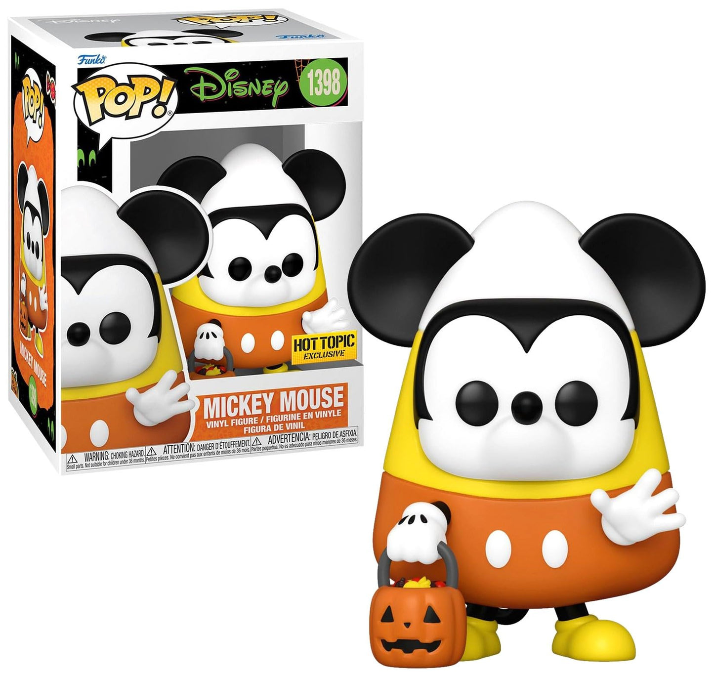 Funko Pop! Disney: Mickey (Candy Corn)(Exc) 74706 - Collectable Vinyl Figure Hot Topic