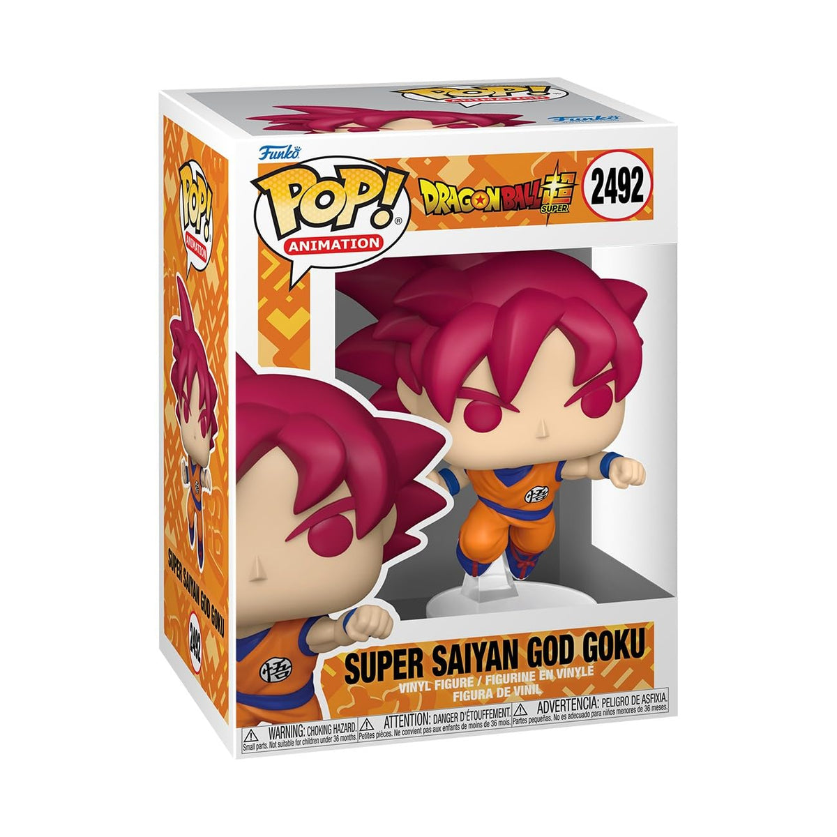 Funko POP! Animation: Dragon Ball Super - Goku (Red)