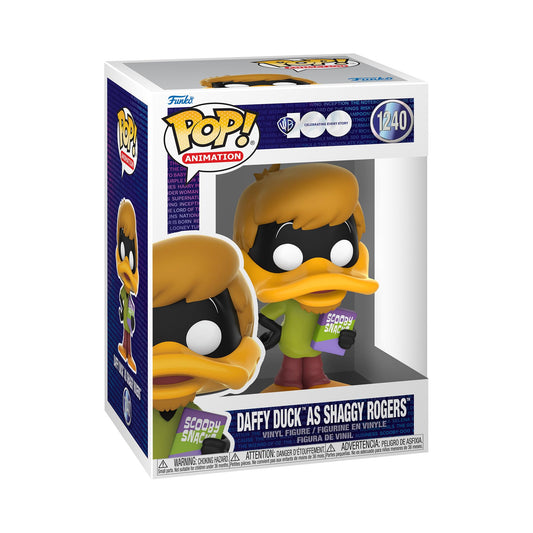 Funko POP! Animation - Warner Brothers 100th Anniversary - Daffy Duck as Shaggy Rogers #1240