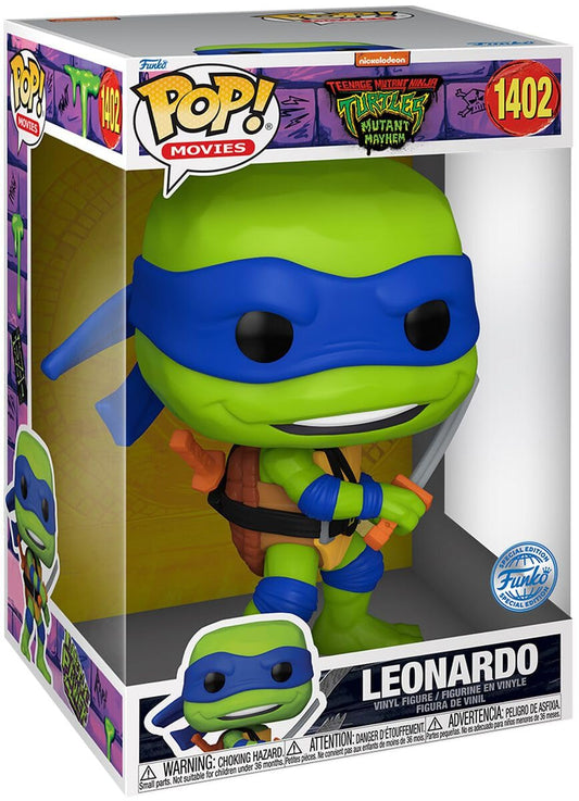 Funko POP! TMNT Jumbo Leonardo (Mutant Mayhem)