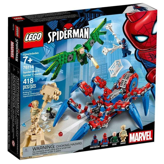 LEGO Marvel Spider-Man Spider-Man's Spider Crawler 76114