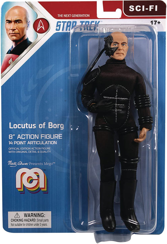 Mego Star Trek: The Next Generation: Locutus The Borg 8" Action Figure Multicolor