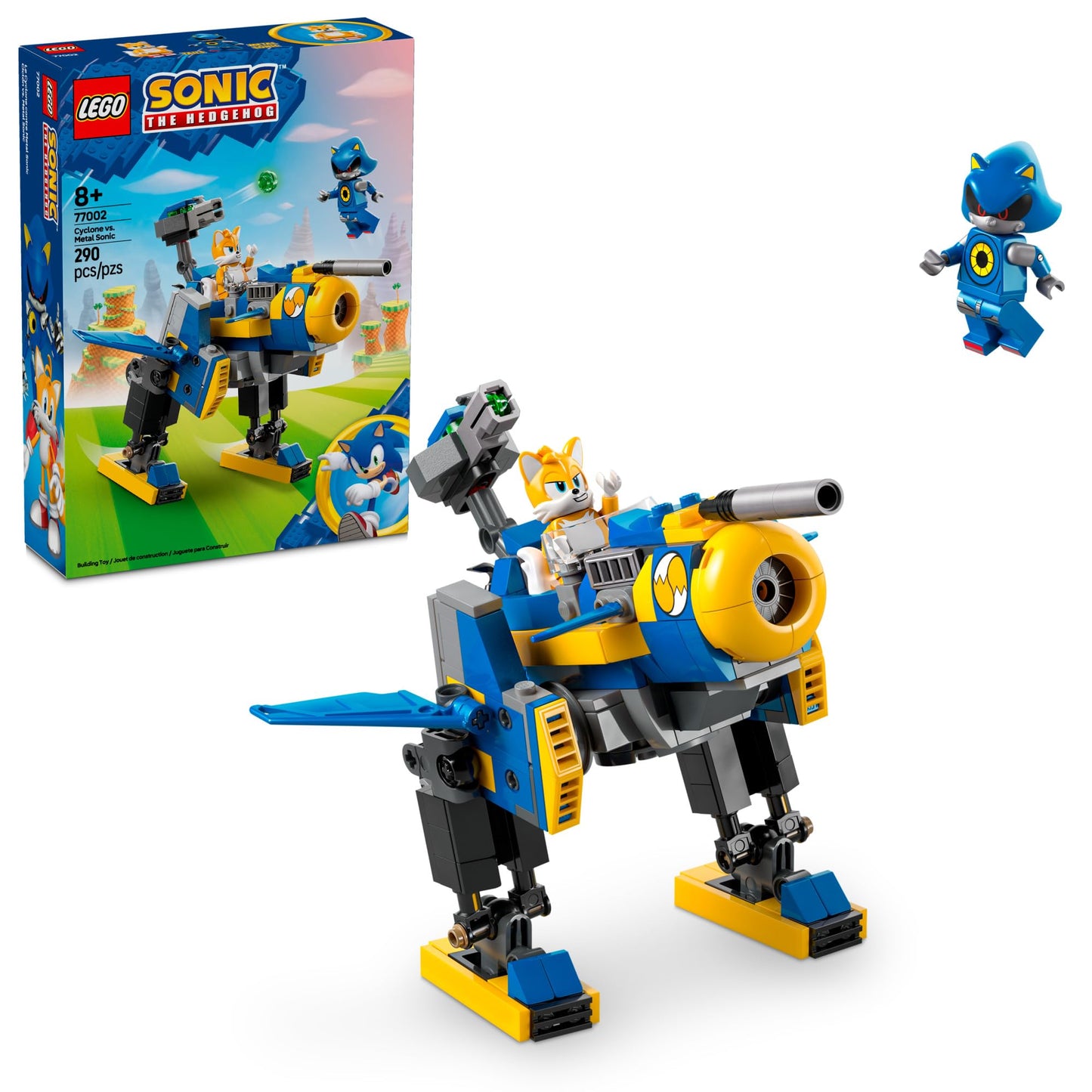 LEGO Sonic The Hedgehog Cyclone vs. Metal Sonic 77002