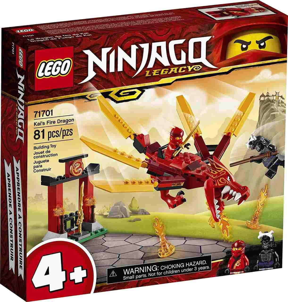 LEGO NINJAGO Legacy Kai’s Fire Dragon 71701