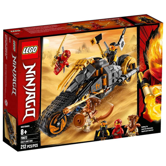 LEGO Ninjago Cole's Dirt Bike 70672