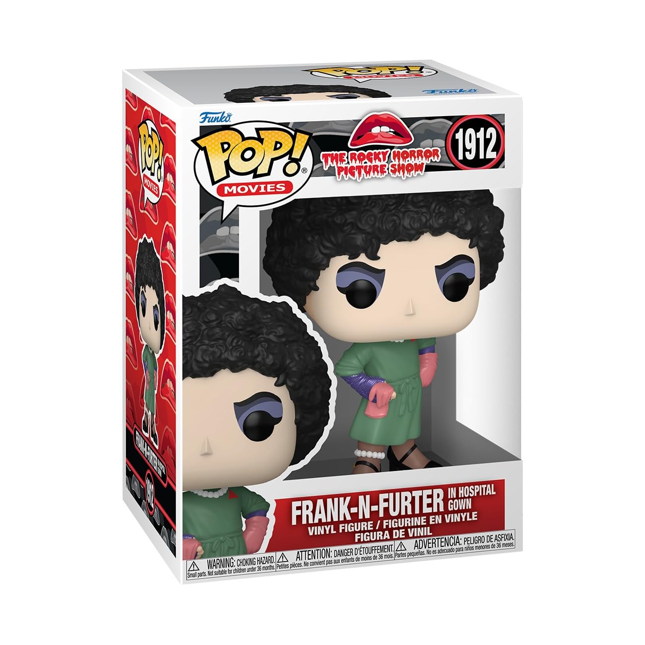 Funko Pop! Movies: Rocky Horror Picture Show - Frank-N-Furter in Hospital Gown - Collectable Vinyl Figure - Gift Idea - Official Merchandise - Toys for Kids & Adults - Horror Fans