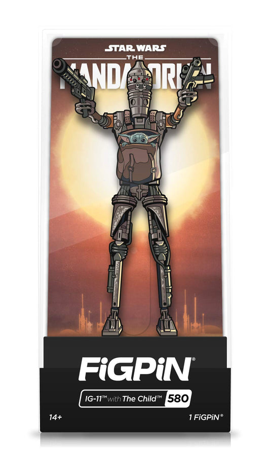 FiGPiN Star Wars The Mandalorian - IG-11 with The Child #580