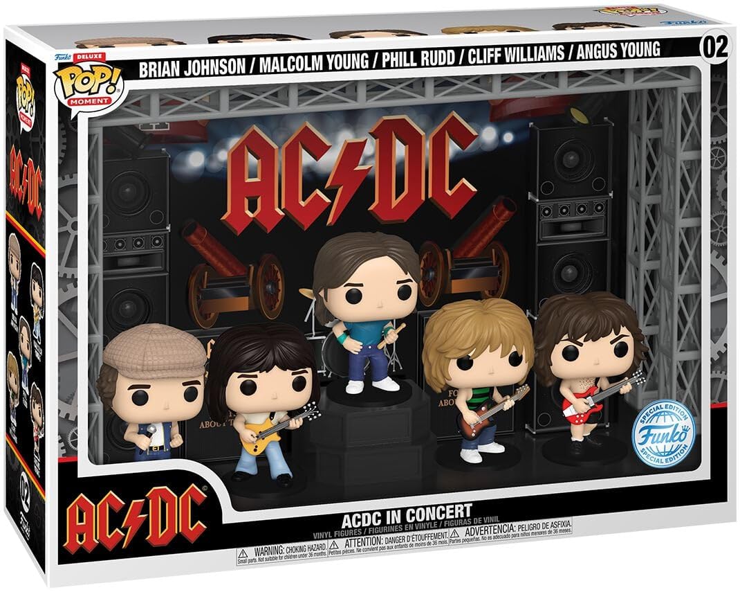 Funko Pop! Moment Deluxe AC/DC in Concert #02