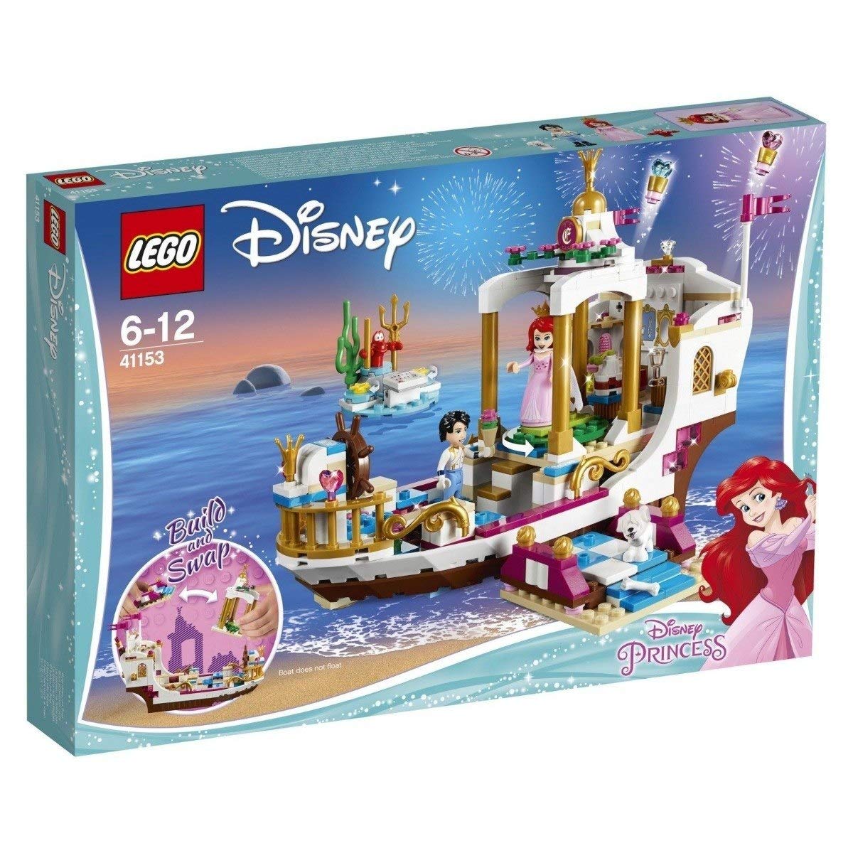 LEGO Disney Princess Ariel's Royal Celebration Boat 41153