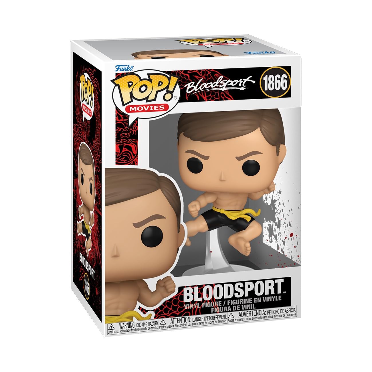 Funko POP Movies: Bloodsport - Frank Dux - Collectable Vinyl Figure - Gift Idea - Official Merchandise - for Kids & Adults - Movies Fans - Model Figure for Collectors and Display