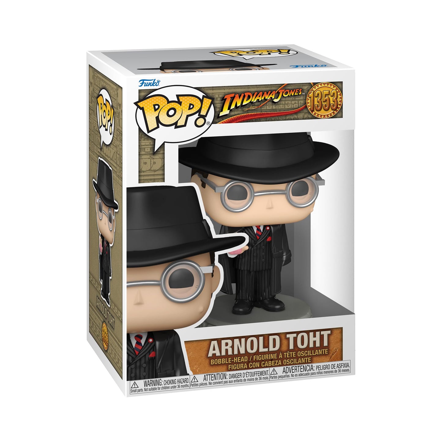 Funko POP! Disney - Indiana Jones and the Raiders of the Lost Ark - Arnold Toht #1353 [Seared Palm]