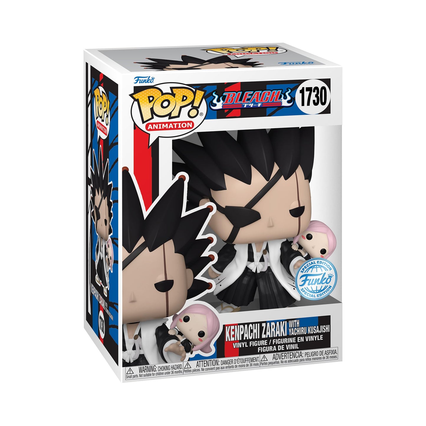 Funko POP! Bleach Kenpachi Zaraki with Yachiru #1730 Exclusive
