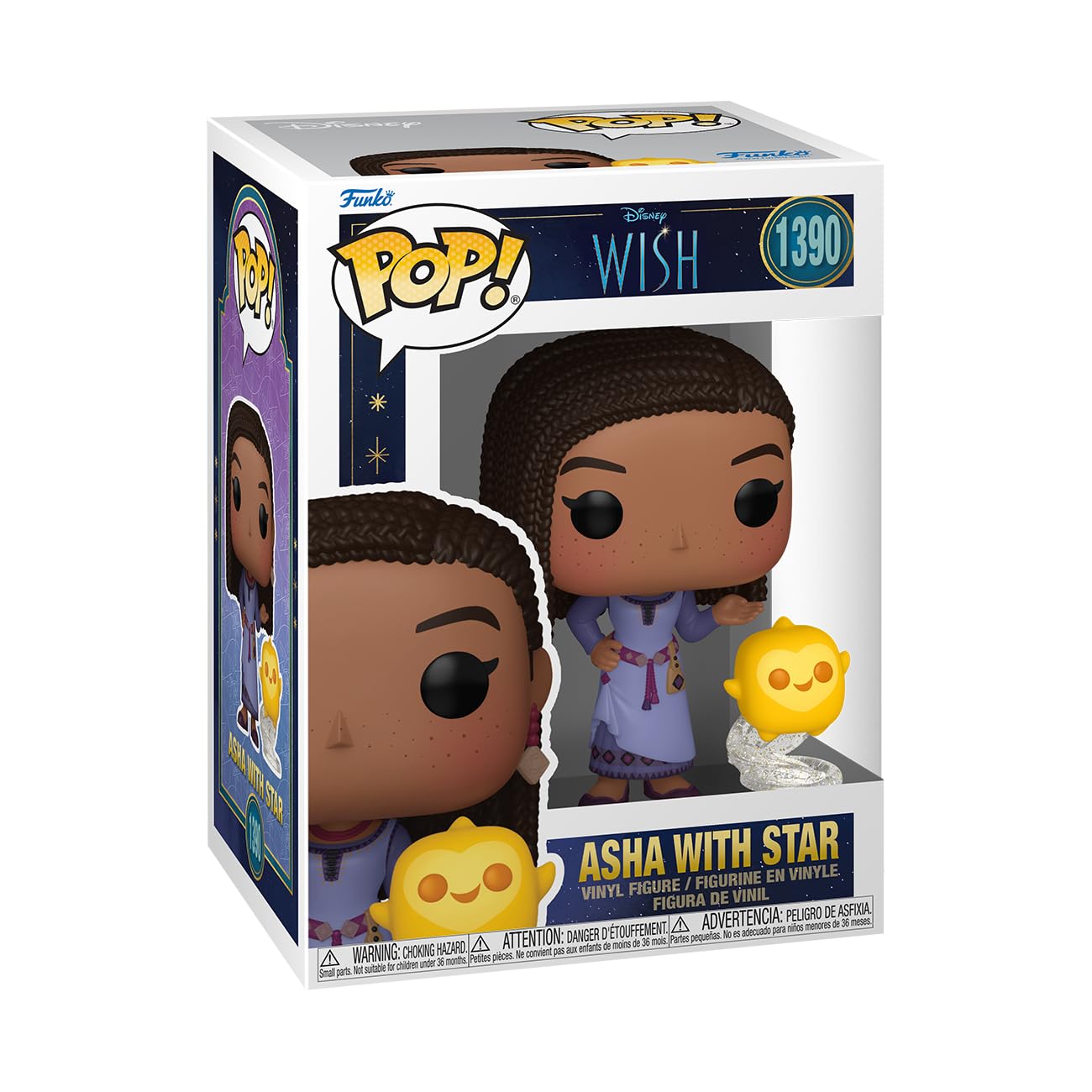 Funko Pop! & Buddy Disney: Wish - Asha with Star