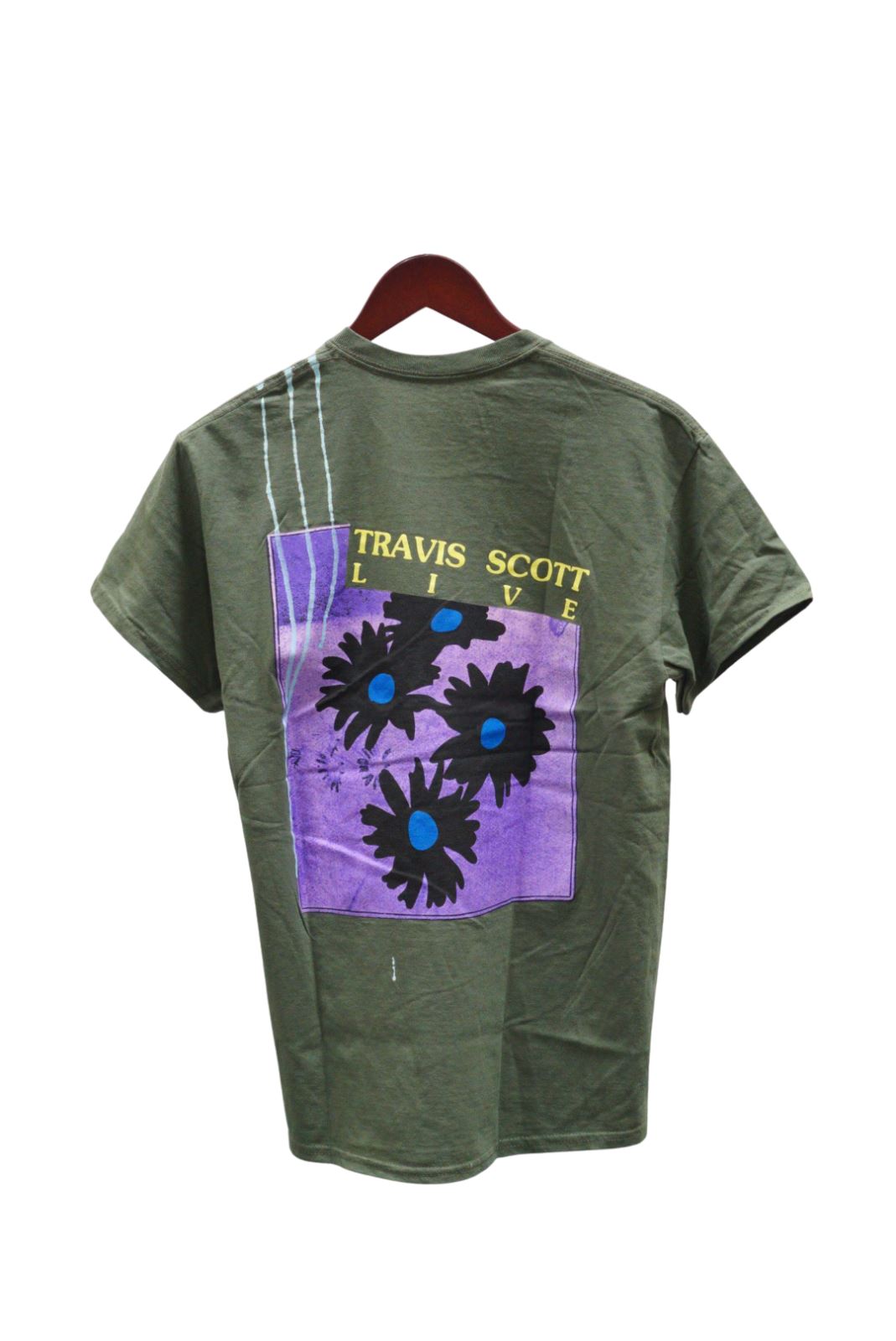 Travis Scott Astroworld Live In Europe Green Tee