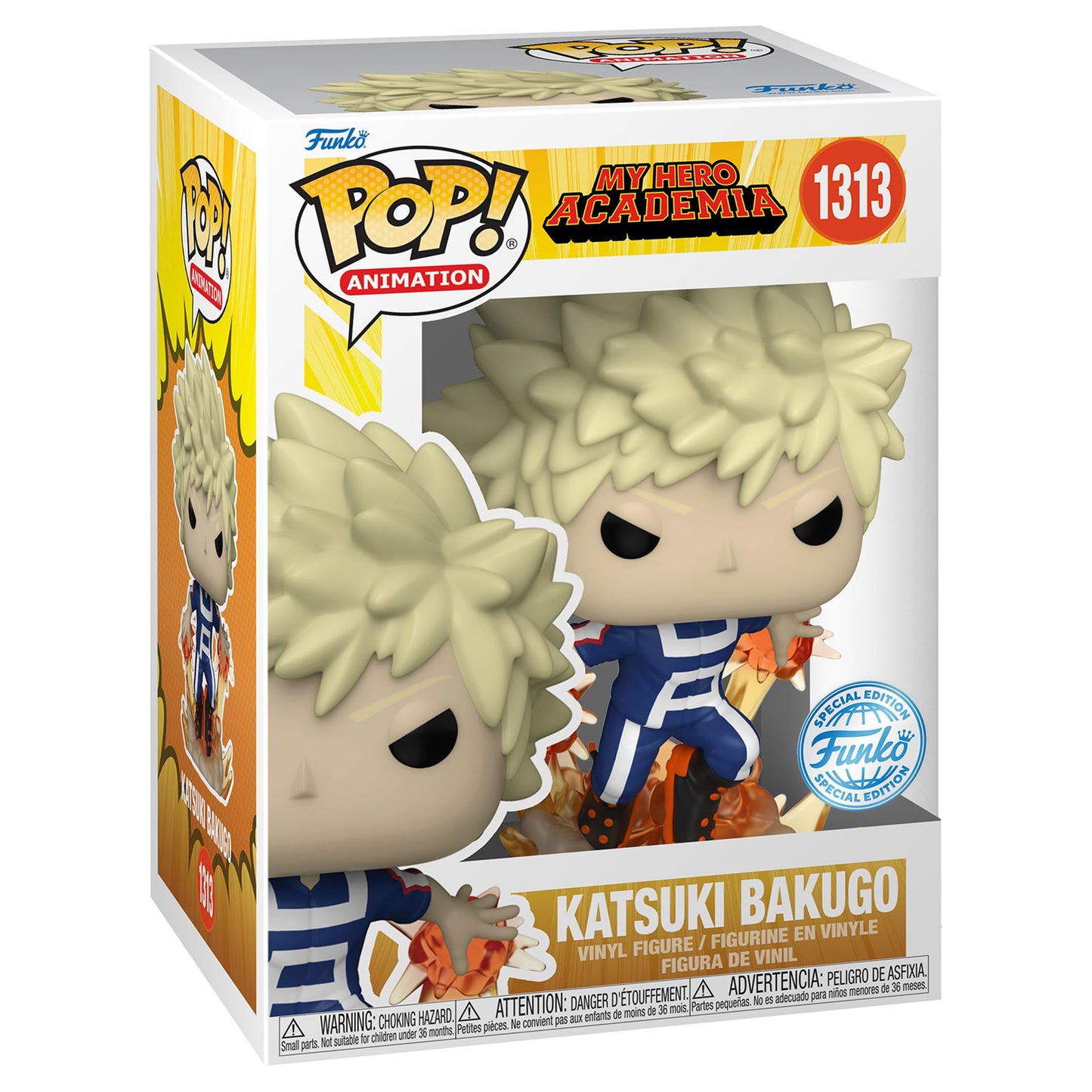 Funko Pop! Animation: My Hero Academia - Katsuki Bakugo Training Special Edition Multicolor Exclusive Vinyl Figure #1313