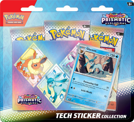 Pokemon TCG: Prismatic Evolutions Tech Sticker Collection - SV: Prismatic Evolutions