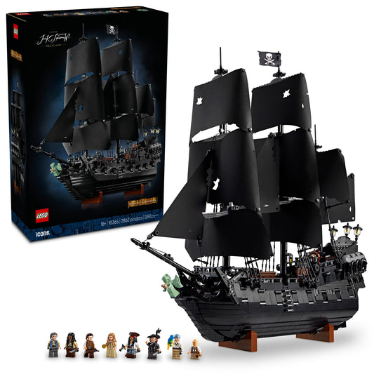 LEGO Icons Captain Jack Sparrow’s Pirate Ship 10365