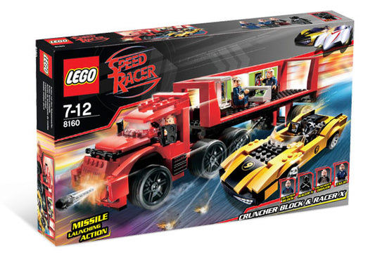 LEGO Racers Cruncher Block & Racer X 8160