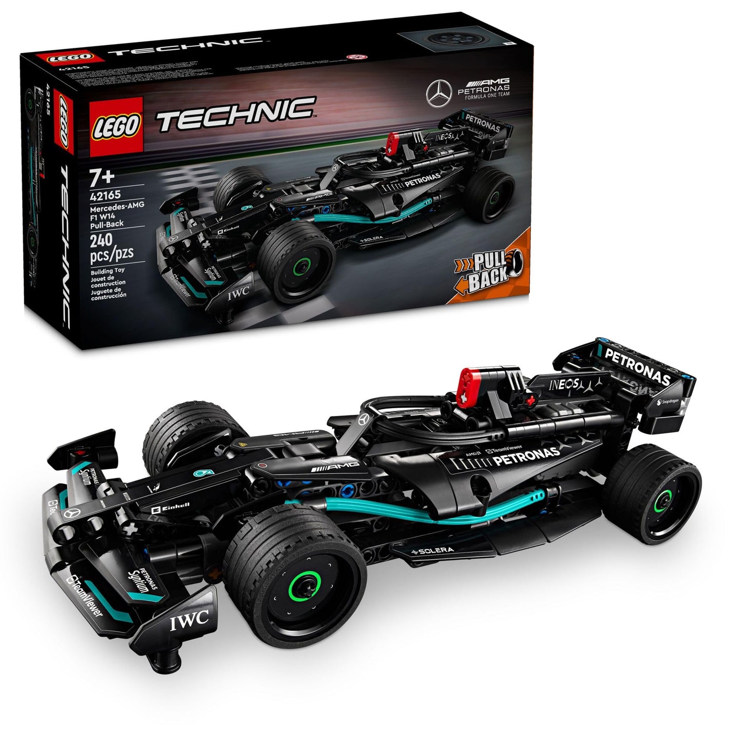 LEGO Technic Mercedes-AMG F1 W14 E Performance Pull-Back Car Toy 42165