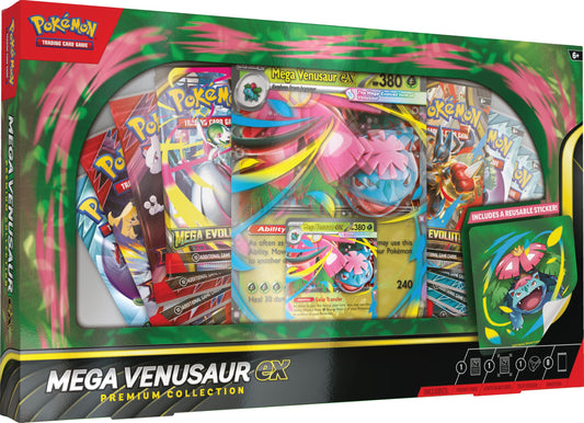 Pokemon TCG: Mega Venusaur Ex Premium Collection Box