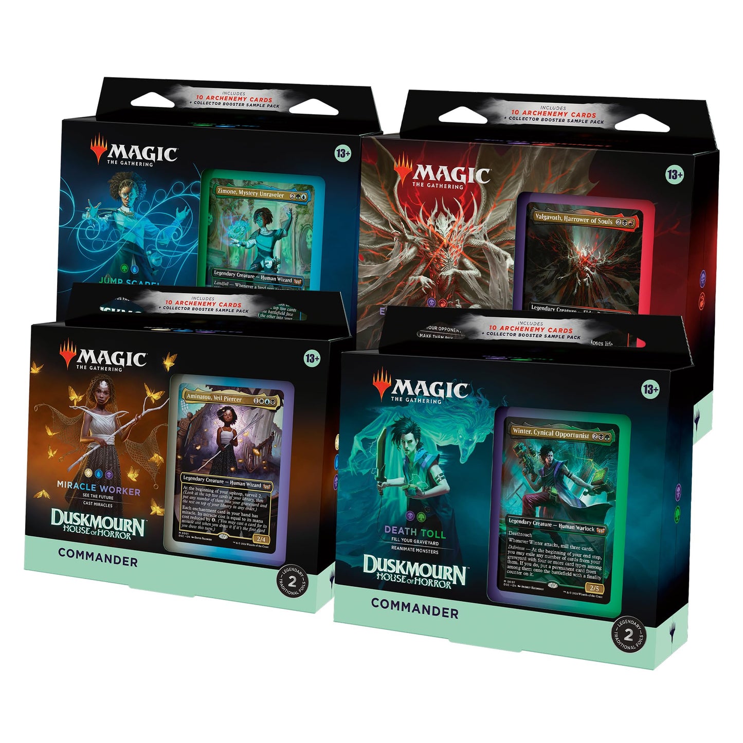 MTG: Duskmourn: House of Horror - Commander Deck Display - Commander: Duskmourn: House of Horror (DSC)