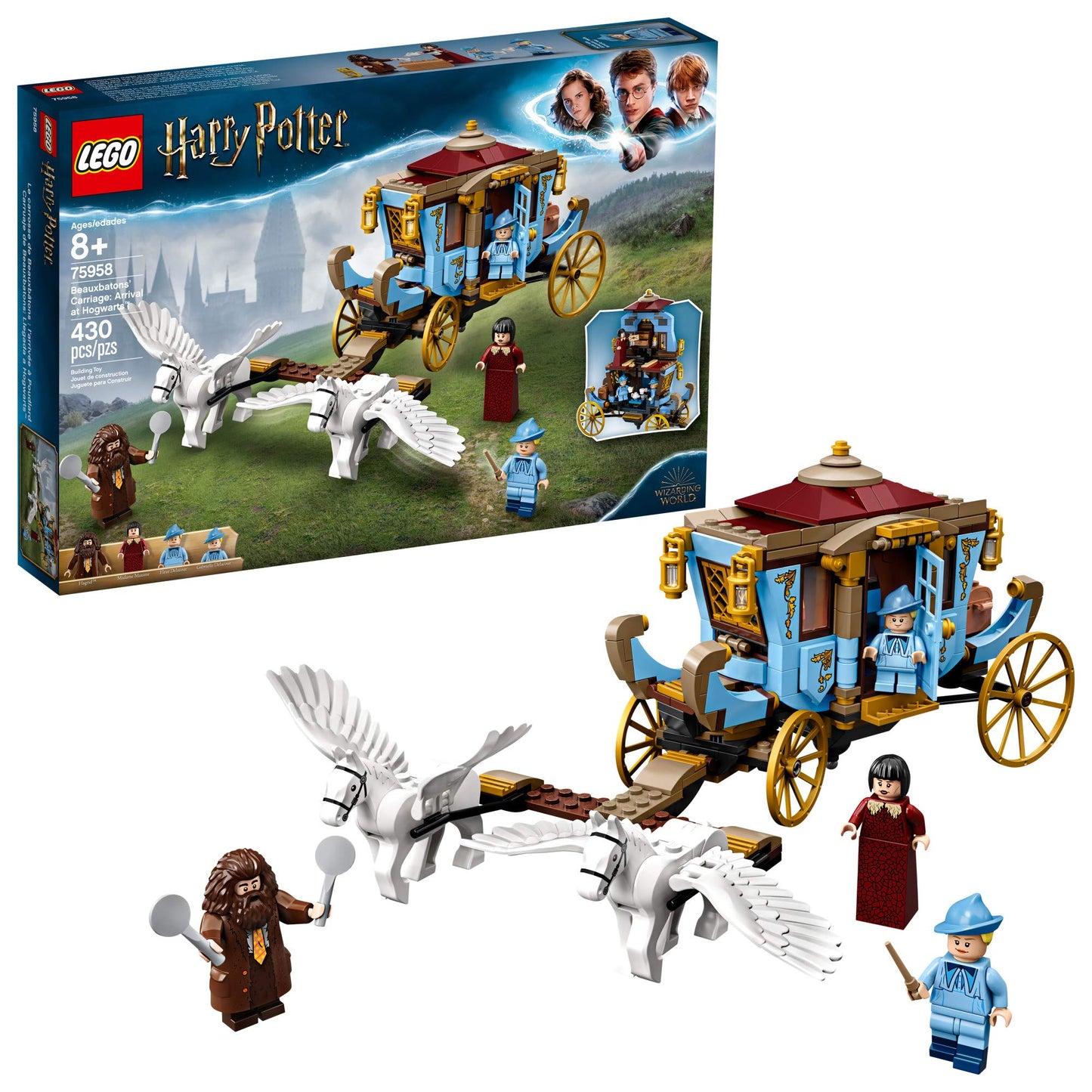 LEGO Harry Potter Beauxbatons' Carriage Arrival at Hogwarts 75958