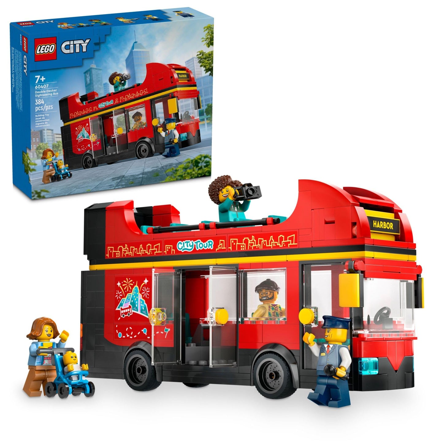 LEGO City Red Double-Decker 60407