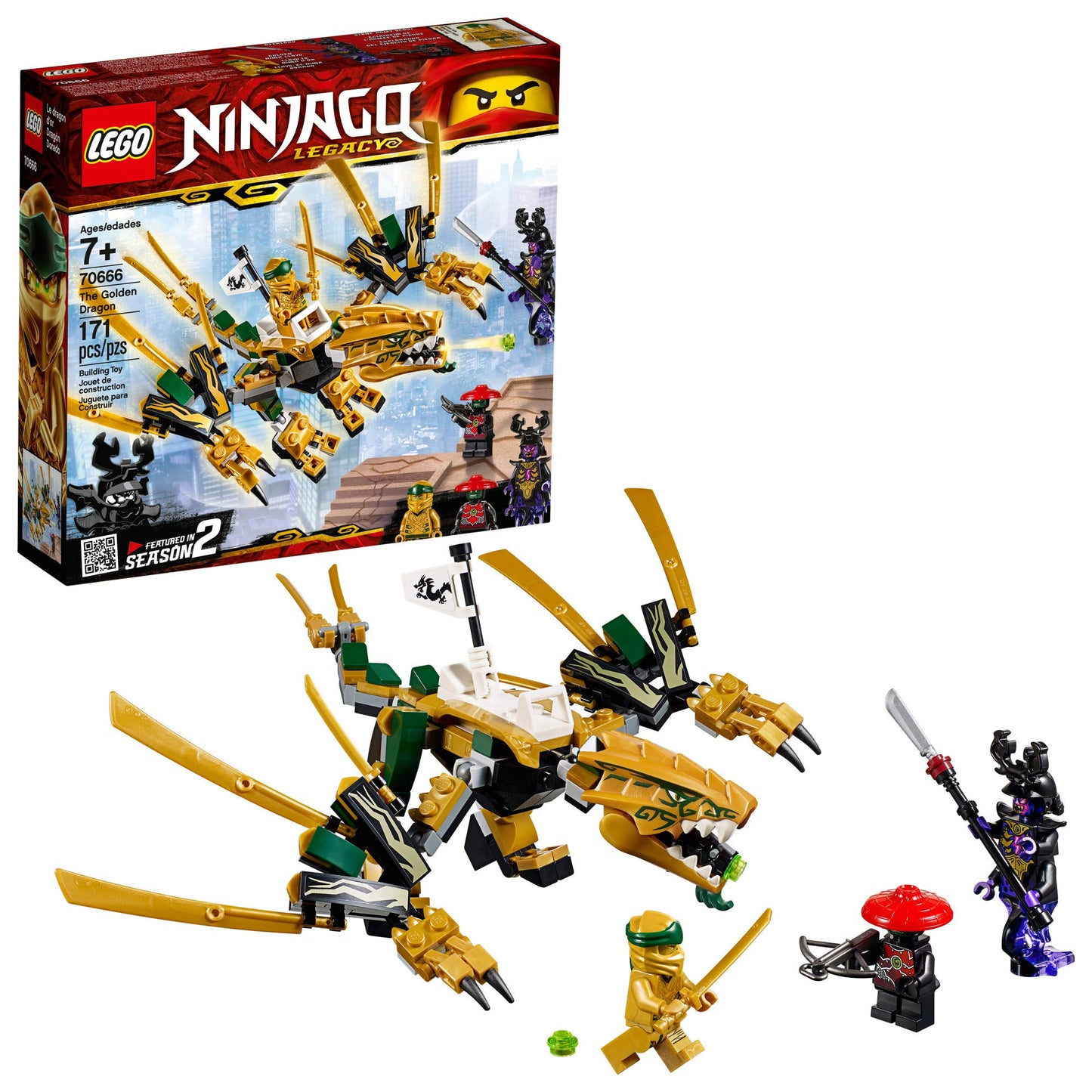 LEGO Ninjago Legacy Golden Dragon 70666