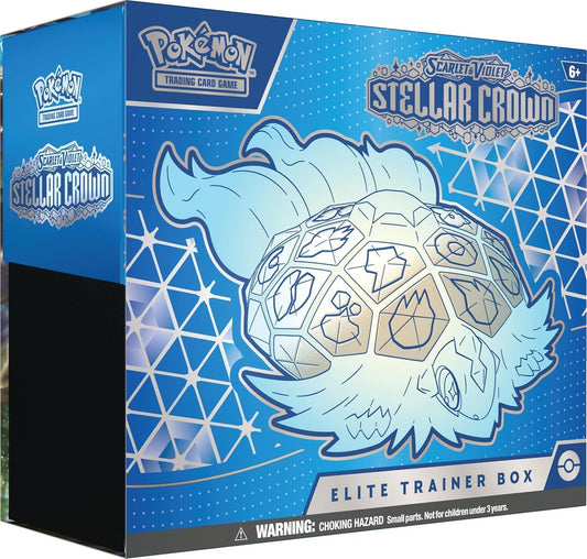 Pokemon TCG: Stellar Crown Pokemon Center Elite Trainer Box (Exclusive) - SV07: Stellar Crown