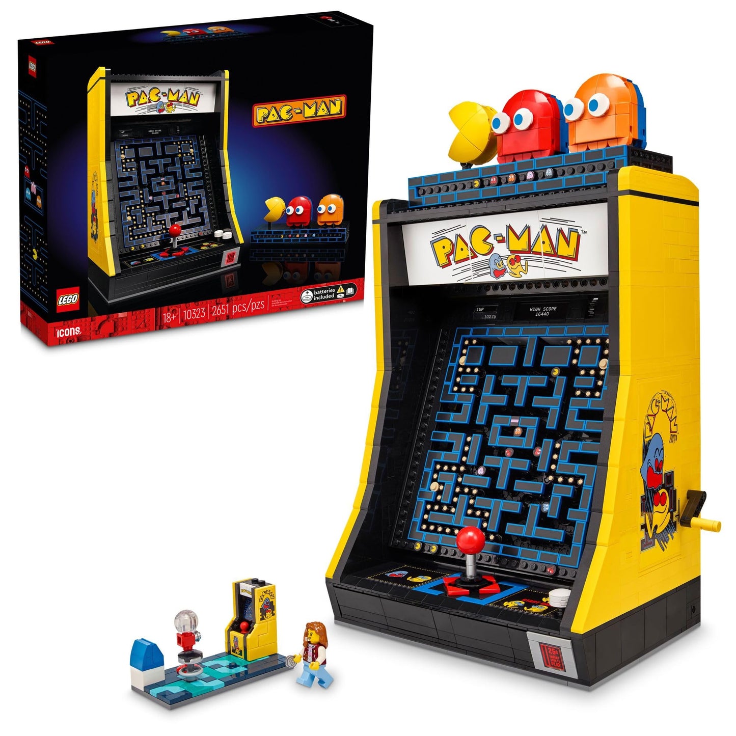 LEGO Icons PAC-Man Arcade 10323