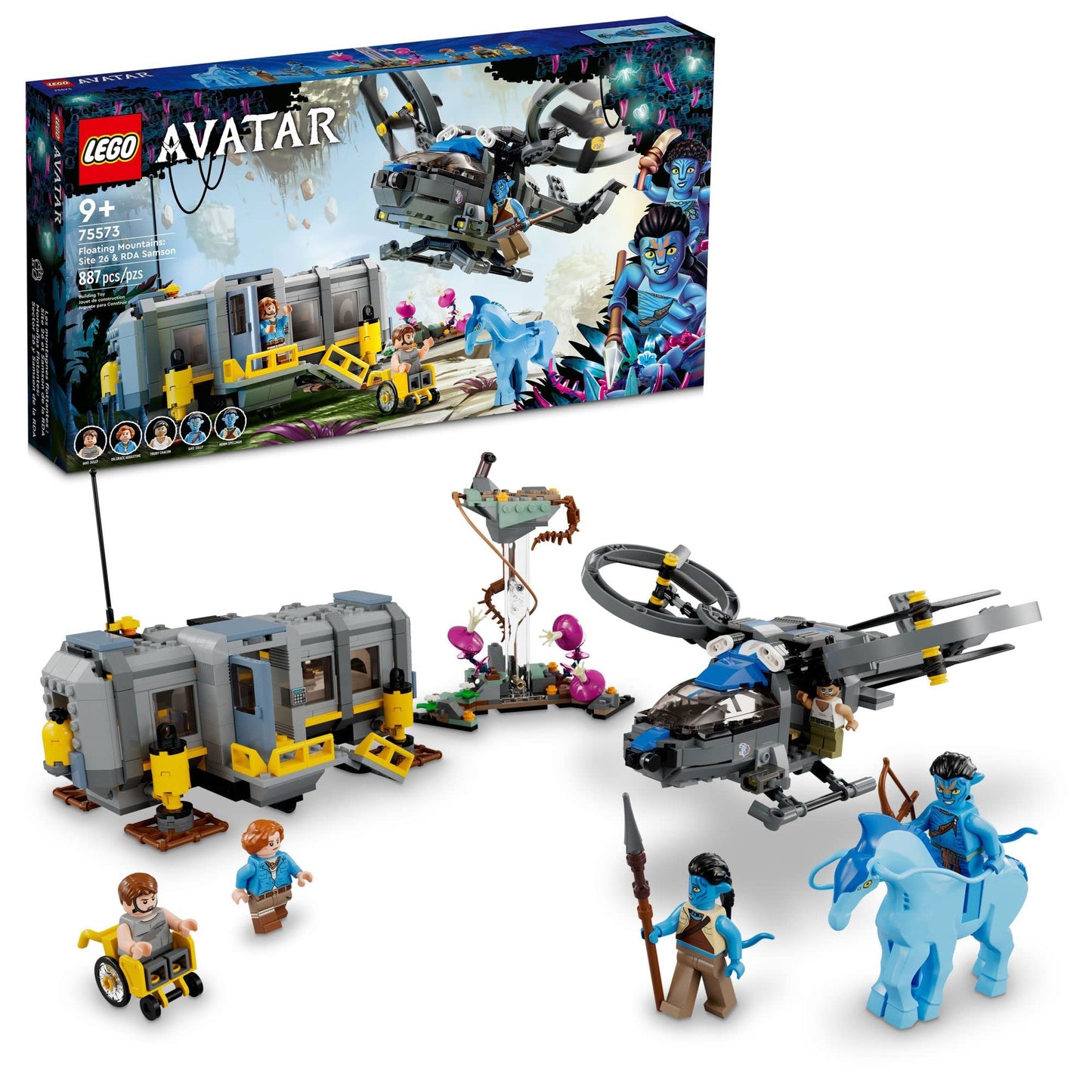 LEGO Avatar 2 Floating Mountains: Site 26 & RDA Samson 75573