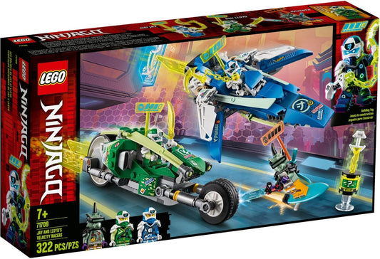 LEGO Ninjago Jay and Lloyd’s VeloCity Racers 71709