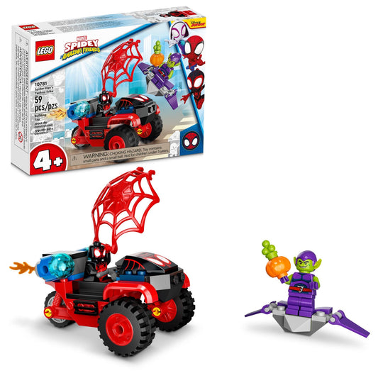 LEGO Marvel Spidey and His Amazing Friends Miles Morales: Spider-Man’s Techno Trike 10781