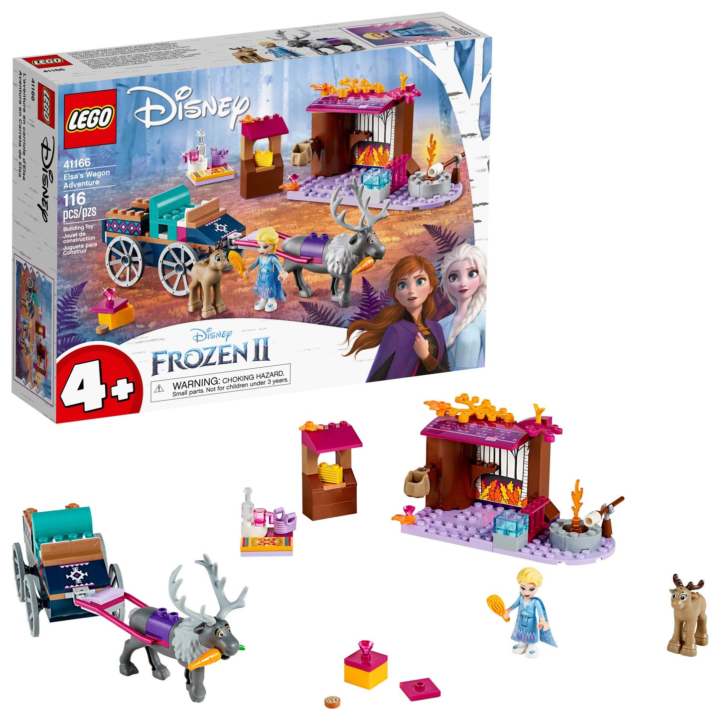LEGO Disney Frozen II Elsa's Wagon Carriage Adventure 41166