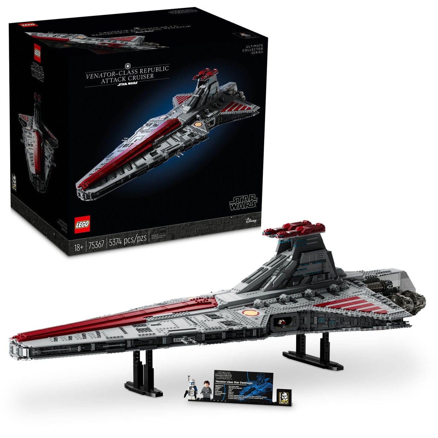 LEGO Star Wars Venator-Class Republic Attack Cruiser 75367