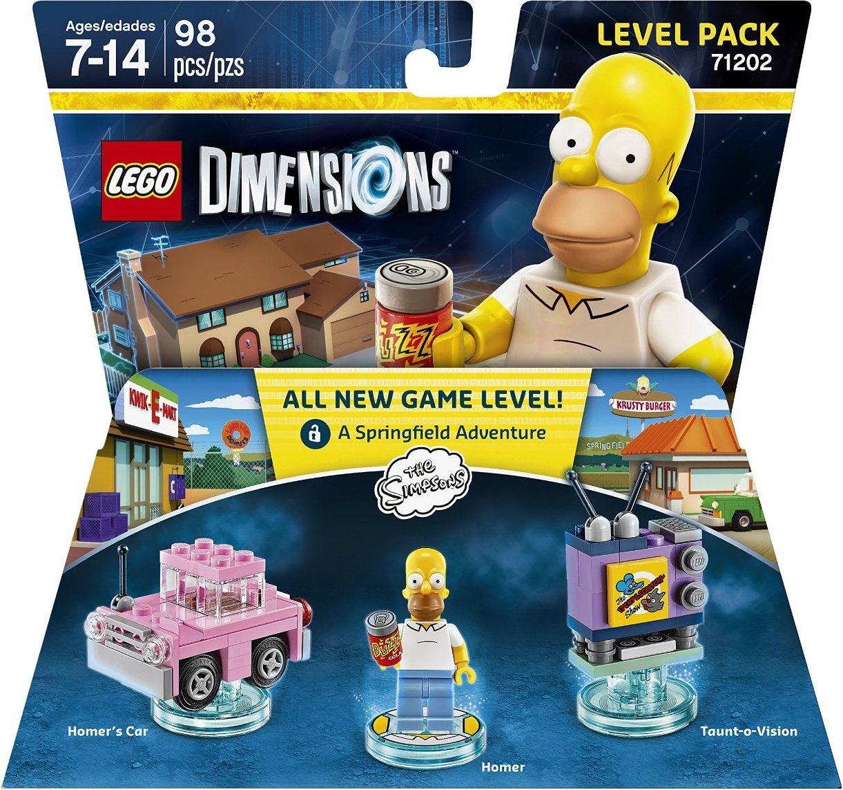 LEGO Dimensions Simpsons Level Pack 71202